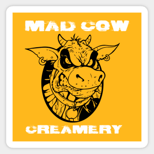 Mad Cow Creamery Sticker